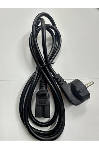 1.8 Metre Oluklu Power Kablo C15 Power Kablo 3x0.75 Mm Power Kablo