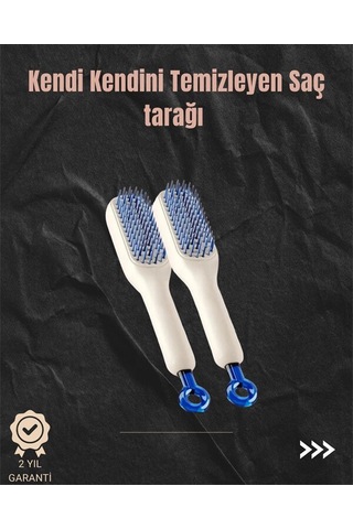 Northcity Kendini Temizleyen Hava Yastıklı Saç Tarağı Düğümsüz Tarama