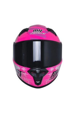 Motosiklet Ve Bisiklet Mini Çocuk Kaskı Full Face Ce Sertifikalı Child Motor Kask Pink Pembe