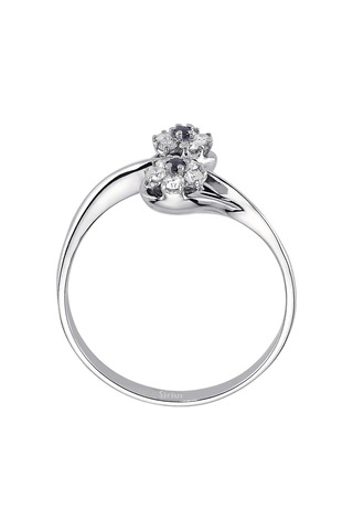Sirius Safir Ve Pırlanta Taşlı Nilüfer Yüzük 0804R0336