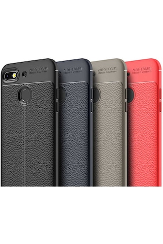 General Mobile 8 Go Kılıf Zore Niss Silikon Kapak Kırmızı