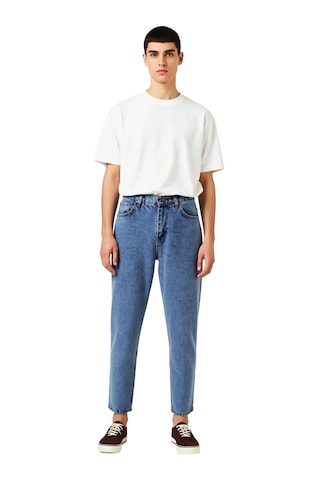 Ersefa Kadın Denim Relaxed Fit Pantolon Fonksiyonel Dayanıklı Kaliteli K mavi