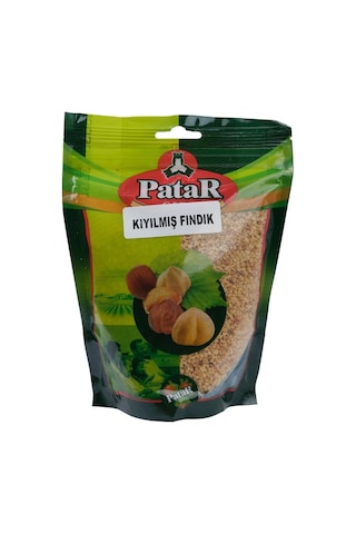 Patar Kavrulmuş Kıyılmış İç Fındık 4 x 250 G