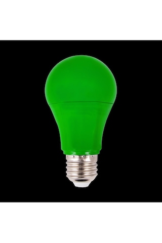 5 Adet K2 Yeşil Işık 5 Watt Led Gece Lambası Ampulü, E27 Duylu Ağaç Feneri Ampulü