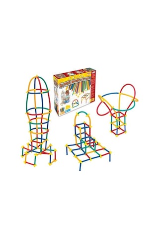 Süper Bambu Çubuklar 300 Parça Dede - Kes  Birleştir