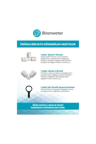 Bironwater Hyundai Su Arıtma Filtre Seti 5li Takım