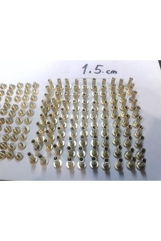 1.5 CM Dosya Klasör Menü Kartela Vidası Sarı 100 Adet