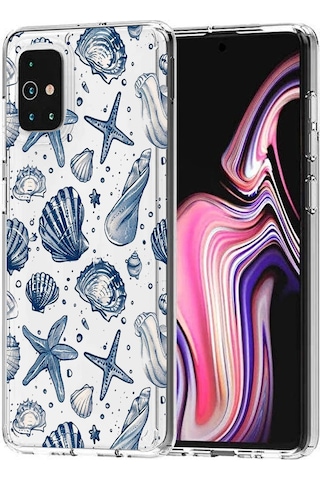 Ceptecepnet Oppo A52 / A72 İle Uyumlu Özel Tasarım Baskılı Kamera Korumalı Şeffaf Telefon Kılıfı 5