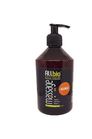 Allbio Masaj Yağı Mango 500 ML Allbio Masaj Yağı Mango 500 ML
