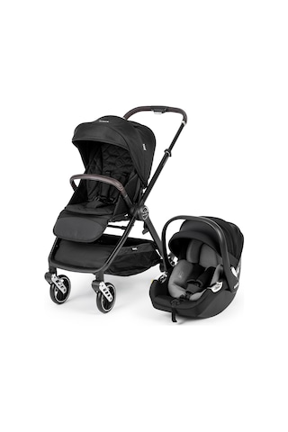 Kanz X-go Ultimate Travel Sistem Bebek Arabası Silver Siyah Antrasit - Siyah