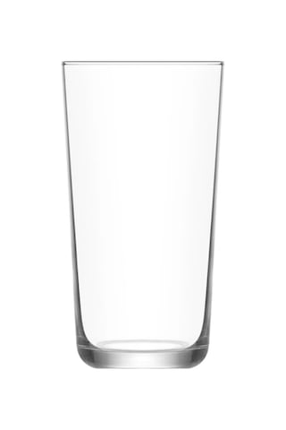 Lav Assos Cam Meşrubat Bardağı 6'lı 490 ml (Su/Kokteyl/Soğuk Kahve/Smoothie /Milkshake Bardağı )