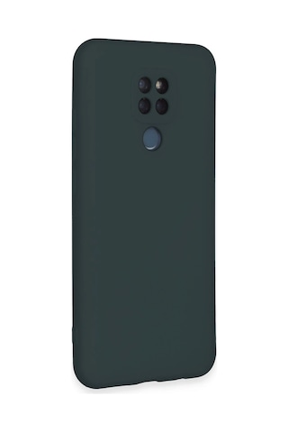 Mey İthalat General Mobile Gm 20 Kılıf Nano İçi Kadife Silikon - Koyu Yeşil