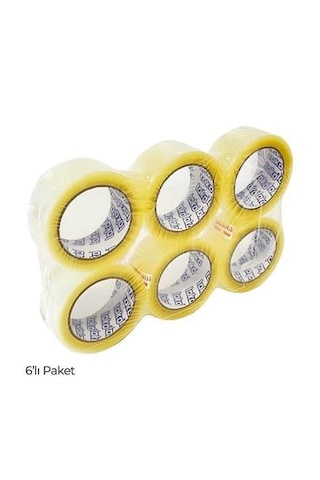Toko Hotmelt Koli Bandı 45 Mm X 100 Metre Şeffaf 6 Adet