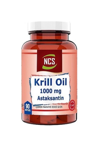 Ncs Krill Oil 1000 Mg Astaksantin 2 Mg 90 Softgel