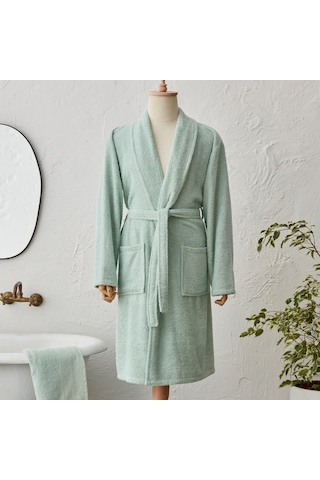 Karaca Home Lottie %100 Pamuk Bornoz L/XL Yeşil