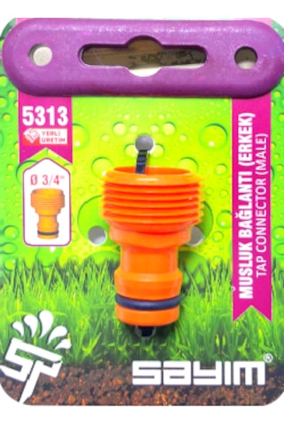 Otomatik Musluk Bağlantısı Erkek 3/4" 1 Adet