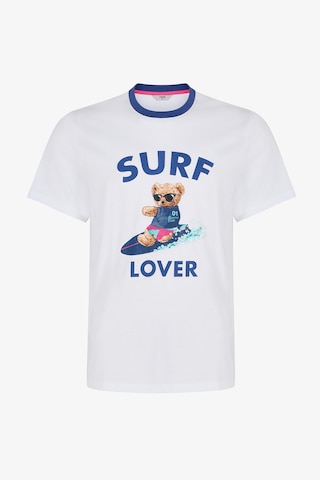 Penti Erkek Renkli Surf Lover Şortlu Pijama Takımı