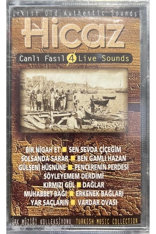 Plak Değildir Kaset Tir Hicaz Canlı Fasıl 4 Açılmamış Jelatinin