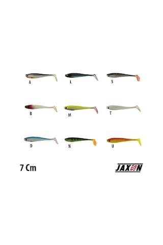 Silikon Balık Jaxon Gummy Intensa Tg-ına070 7cm 5 Li Pk Renk:u