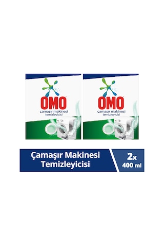 Omo Çamaşır Makinesi Temizleyicisi 2 x 400 ML