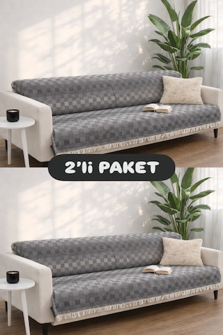 Miracolo Home Pamuklu Koltuk Örtüsü Şalı Kaymaz Dokulu Çok Amaçlı Kanepe Çekyat Örtüsü 170x200 Cm 2'li Paket Siyah Miracolo Home Pamuklu Koltuk Örtüsü Şalı Kaymaz Dokulu Çok Amaçlı Kanepe Çekyat Örtüsü 170x200 Cm 2'li Paket Siyah