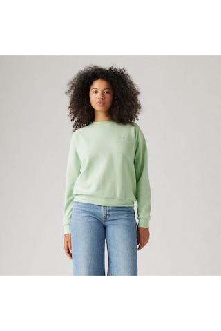 Levi's Kadın Yeşil Yuvarlak Yaka Sweatshirt - 001ty-0005 001