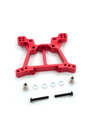 Dianziye Traxxas Slash/stampede/telluride 4wd İçin Alüminyum Ön Şok Kolu Kırmızı - 6839 Yerine Bjm008