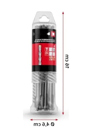 Sds Plus Kırıcı Matkap Ucu Seti - 7 Parça