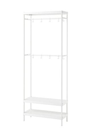 Portmanto, Beyaz, 78x32x200 Cm Beyaz