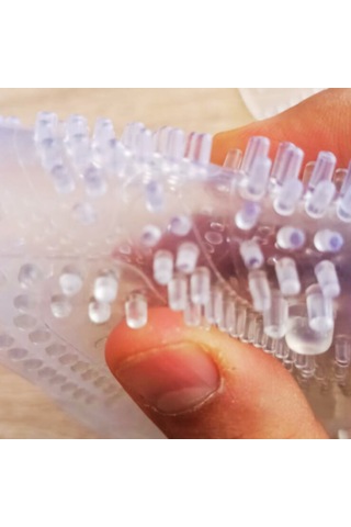 Mawrond Masaj Akupunktur Etkili Silikon Çıkıntılılı Tamamen Jel Tabanlık