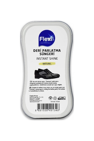 Flexi Care Flexi 656070 Deri Parlatma Sünger & Beyaz Beyaz Bakım Malzemeleri 001