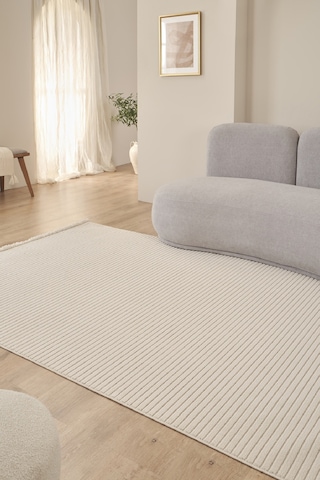 Kaşmir Halı İskandinav Nora Beige Salon Mutfak Halısı Yolluk Bej