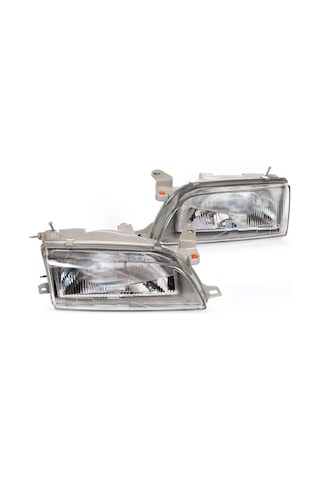 Toyota Corolla Uyumlu Ae101 Kasa Sağ Sol Ön Far Takımı 1993-1997 Depo