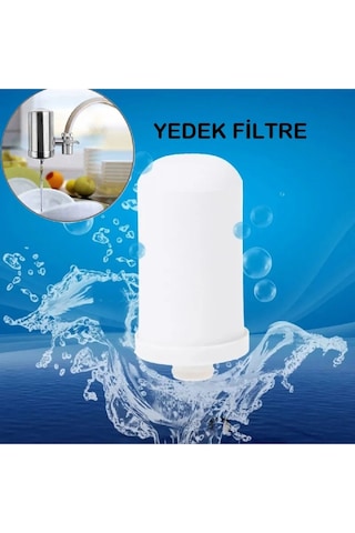 Musluk Suyu Filtresi Mutfak Banyo İçin Mikrofiltrasyon 7 Aşamalı Yedek Kartuş Yedek Filtre