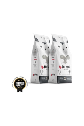 Toi Moi Aktif Karbon Sodyum Bentonit Kedi Kumu Avantaj Paket 2 x 10 KG