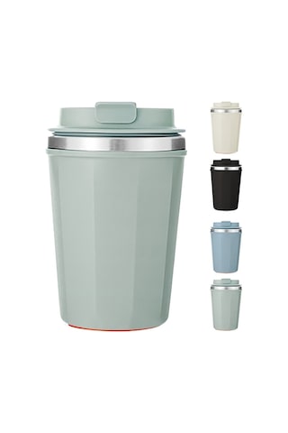 Novahub 500ml Ergonomik Tasarım Kahve Kupası, Paslanmaz Çelik, Yeniden Kullanılabilir, Taşınabilir Seyahat Kahve Kupası