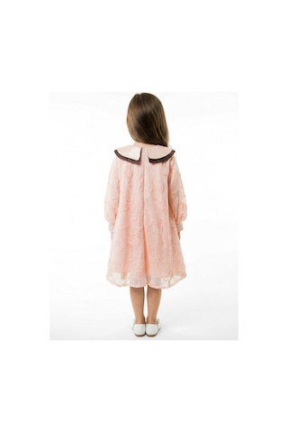 Xo Kids Kız Çocuk Elbise 6-10 Yaş 902 Pembe