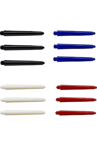 60 Adet (20 Set) 48 mm Orta-Medium Dartsan Dart Şaft. Karışık R.