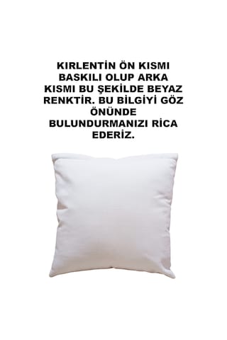 Dijital Baskılı Karışık Desenli Dekoratif Şık Tek Taraflı 2'li Kırlent Yastık Kılıfı Lacivert