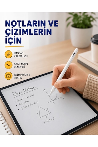Yüksek Hassasiyetli Eğim Sensörlü Dijital Kalem Usb-c Hızlı Şarjlı Yeni Nesil - Akyı5c7bddbf1b71bc7d475abc9dse0r