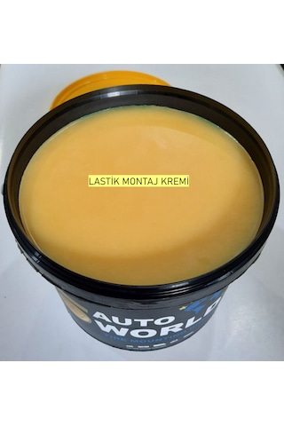 Auto World Lastik Montaj Kremi 5kg Sarı Krem