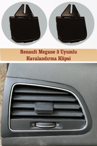 Renault Megane 3 Uyumlu Klima, Kalorifer Döndürme Klipsi
