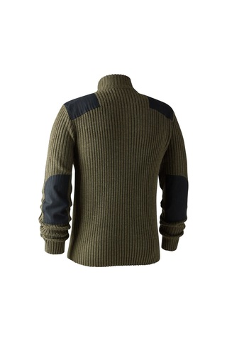 Deerhunter Rogaland Yarım Fermuarlı Yeşil Kazak 2xl