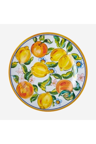 Beyaz Melamin Yemek Tabağı 28 Cm
