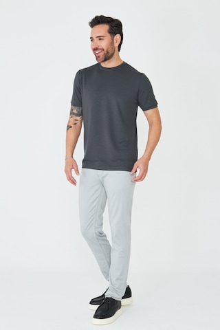 Gri Tencel Kumaş Erkek Yazlık Chino Pantolon