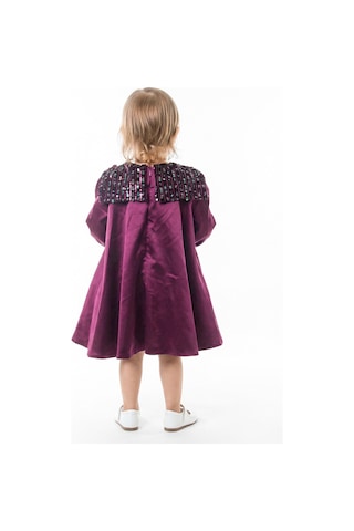Xo Kids Kız Çocuk Elbise 1-5 Yaş 1675 Mor