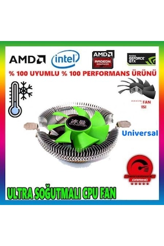 Snowman M800 Universal Lga775/1151/1155/1156/Am2/ Am3 Cpu Fan