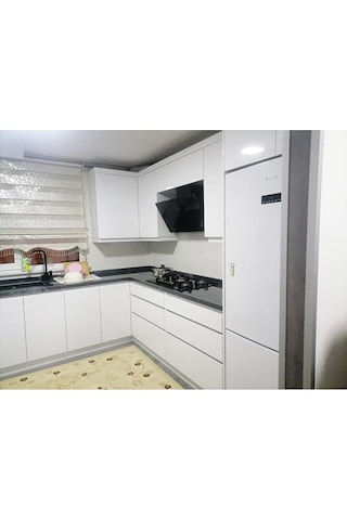Parlak Beyaz 50x100 Yapışkanlı Folyo Mutfak Dolap Ve Mobilya Kapl