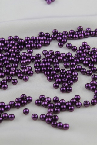 5 Mm Parlak Patlıcan Moru İnci Boncuk 30 Gr Kolye, Bileklik, Küpe Ve Takı Yapımı Diğer