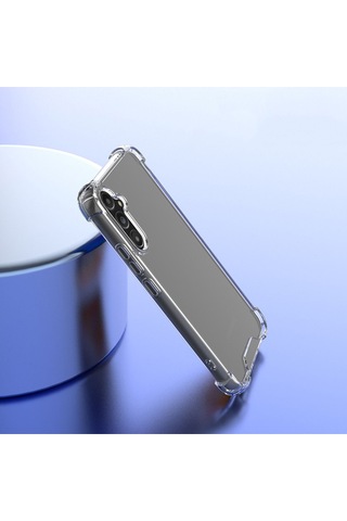 Samsung Uyumlu Galaxy A14 Kılıf Zore Nitro Anti Shock Silikon Renksiz